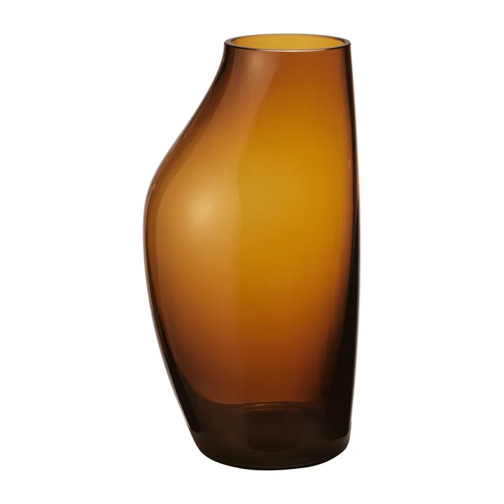 Georg Jensen SKY Amber Glass Vase Small