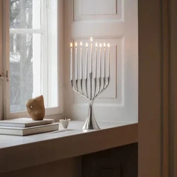 Georg Jensen COBRA Menorah Candelabra Large