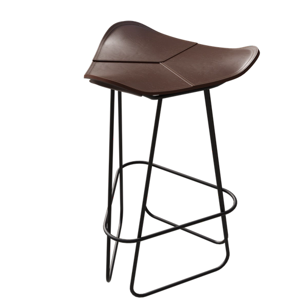 Cuero Design Leather Bar Stool