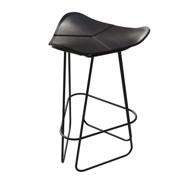 Cuero Design Leather Bar Stool