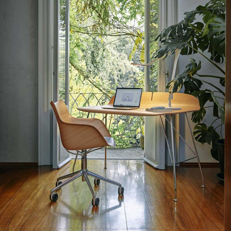 Kartell Earl of Wood Desk by Philippe Starck