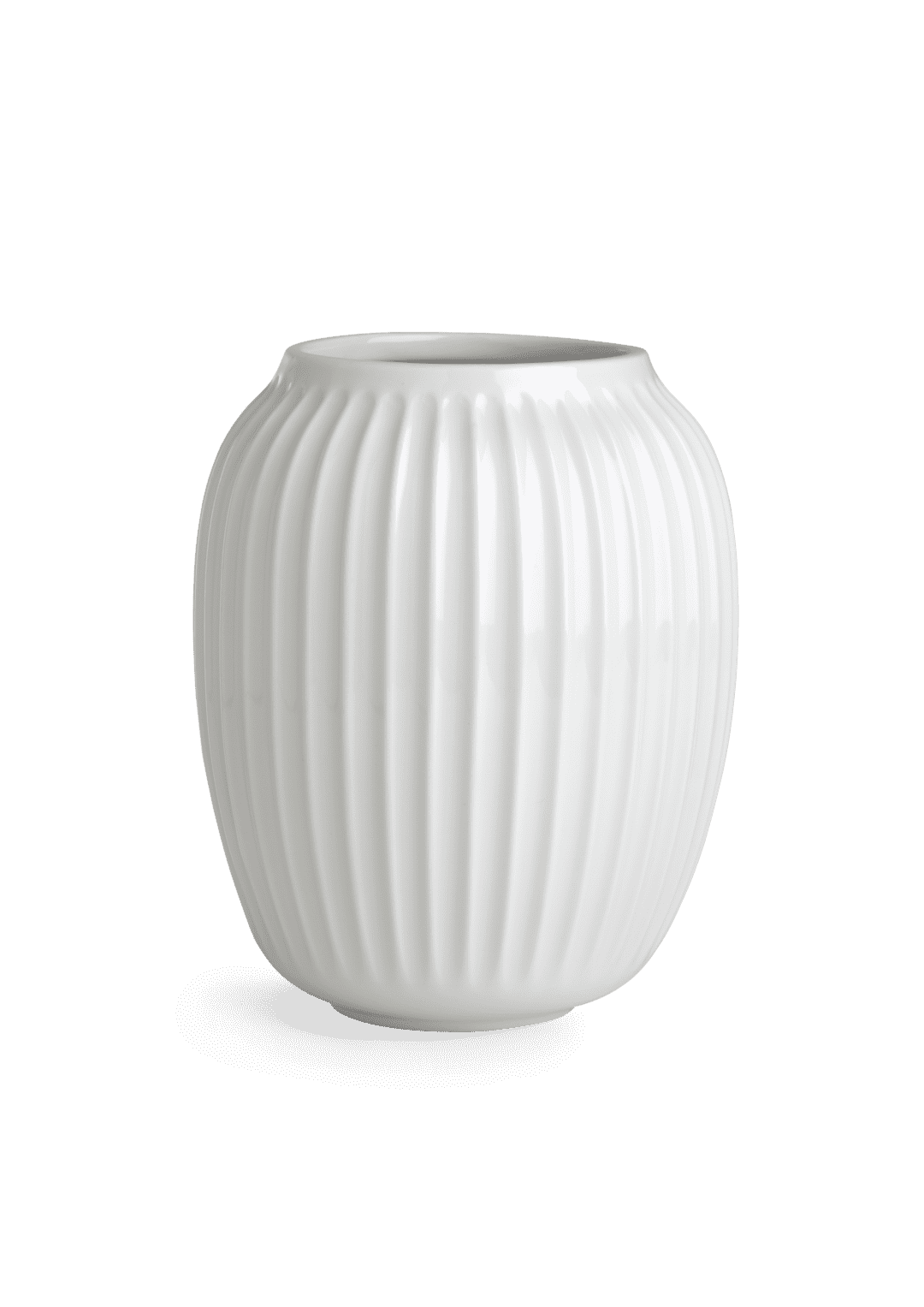 Kahler Hammershoi White Porcelain Vase