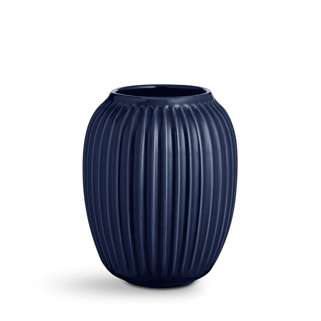 Kahler Hammershoi Indigo Porcelain Vase