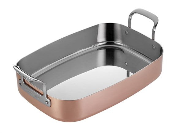 SCANPAN Maitre D Copper Roasting Pan