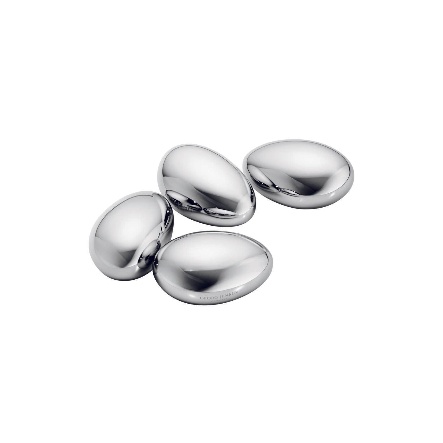 Georg Jensen SKY Ice Cube Pebble 4pcs