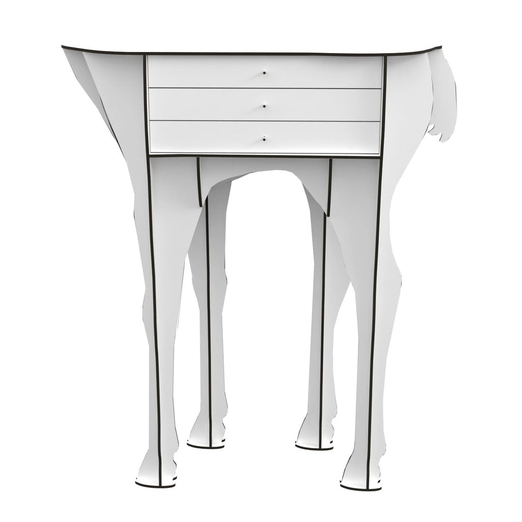 ibride Table Console Deer BAMBI Chest of Drawers