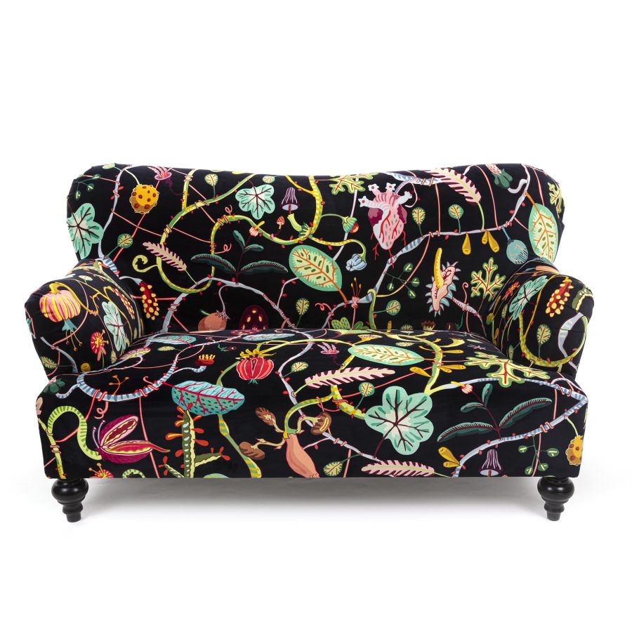 Seletti Botanical Diva Sofa Black