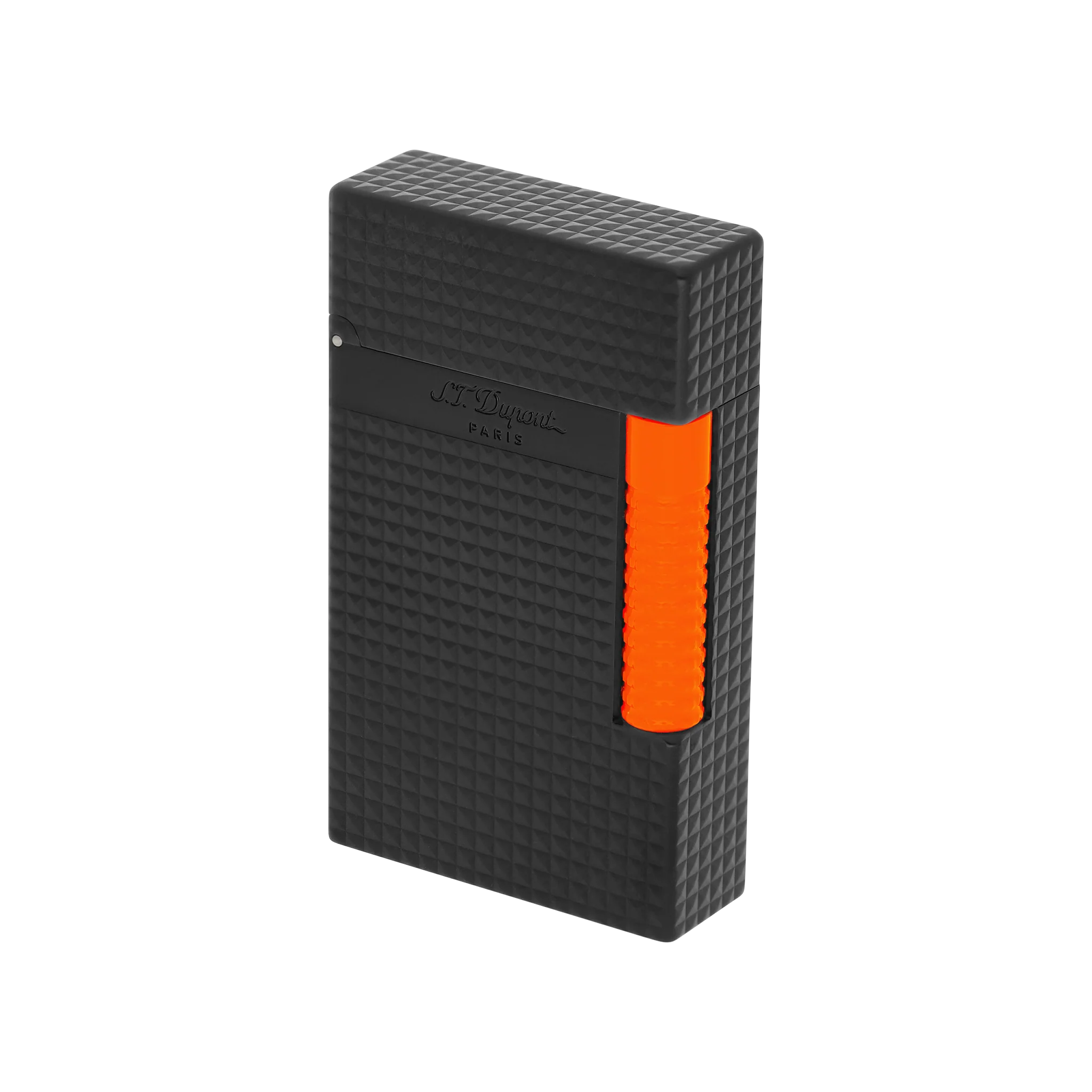 S.T. Dupont Le Grand Dupont Diamond Head Lighter Neon Orange