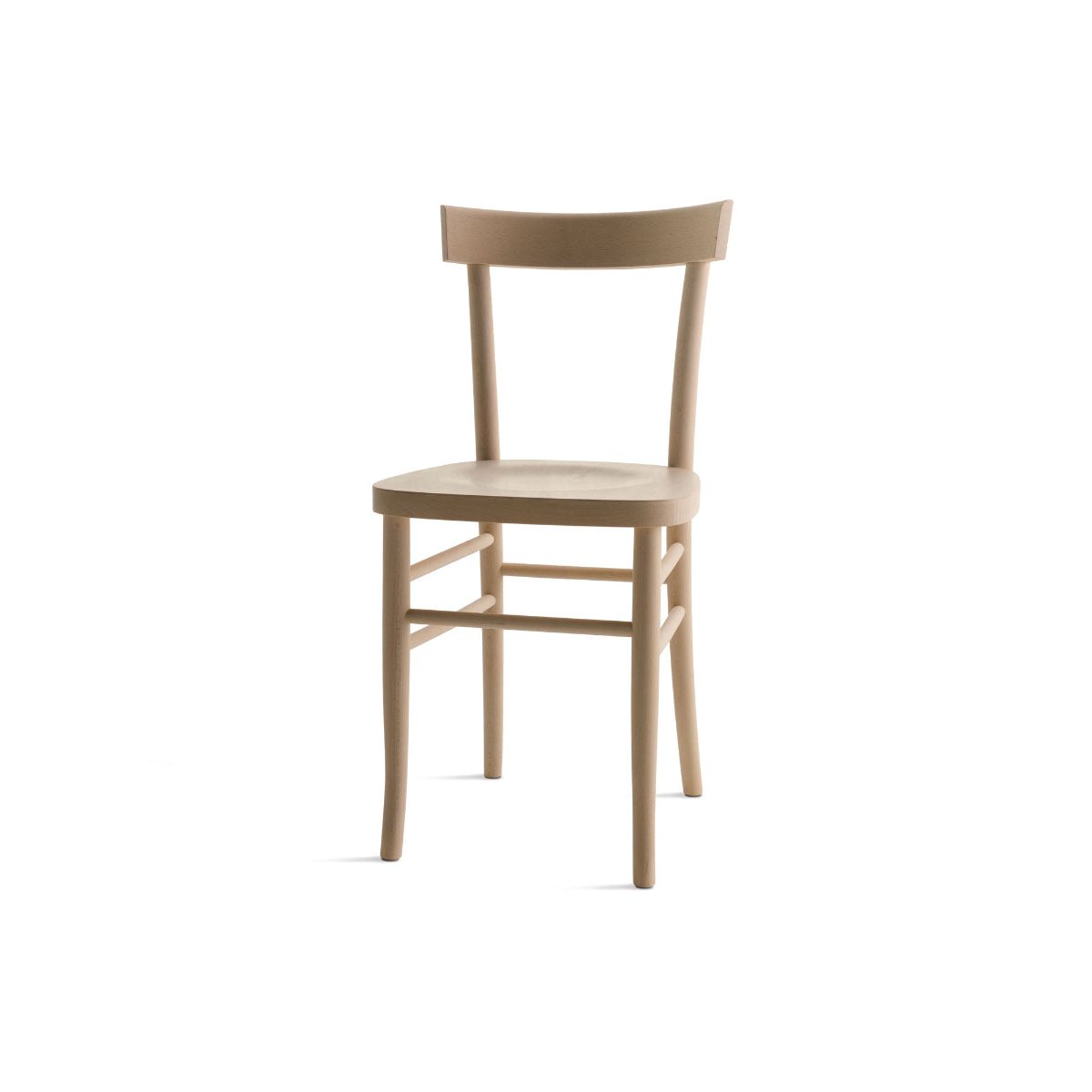 Horm Cherish Chair Varnished Beech 2pcs