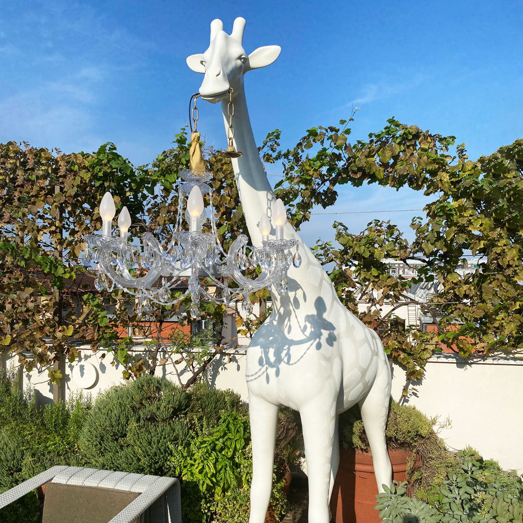 Qeeboo GIRAFFE in Love Outdoor Floor Light M