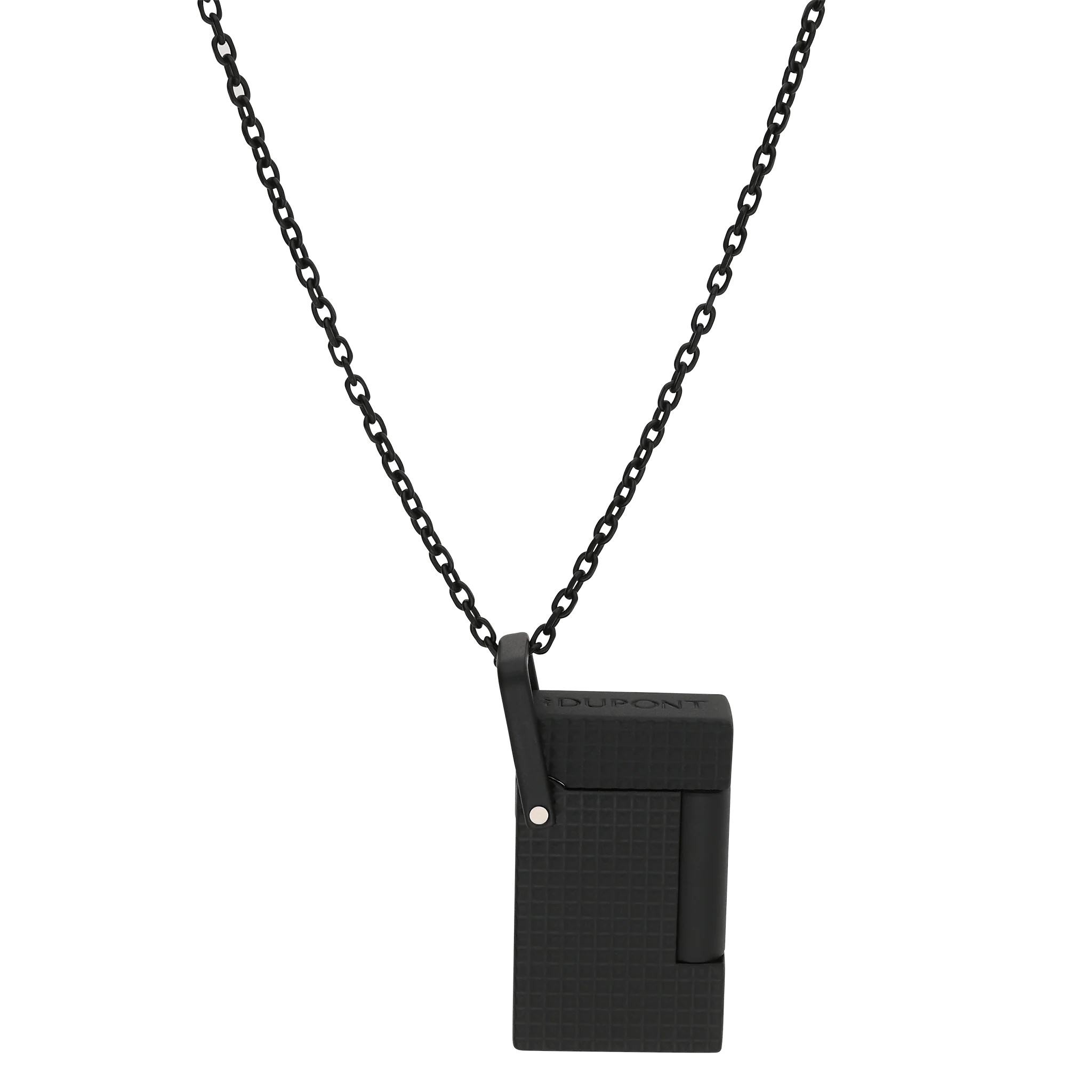 S.T. Dupont Necklace Diamond Head Lighter Black