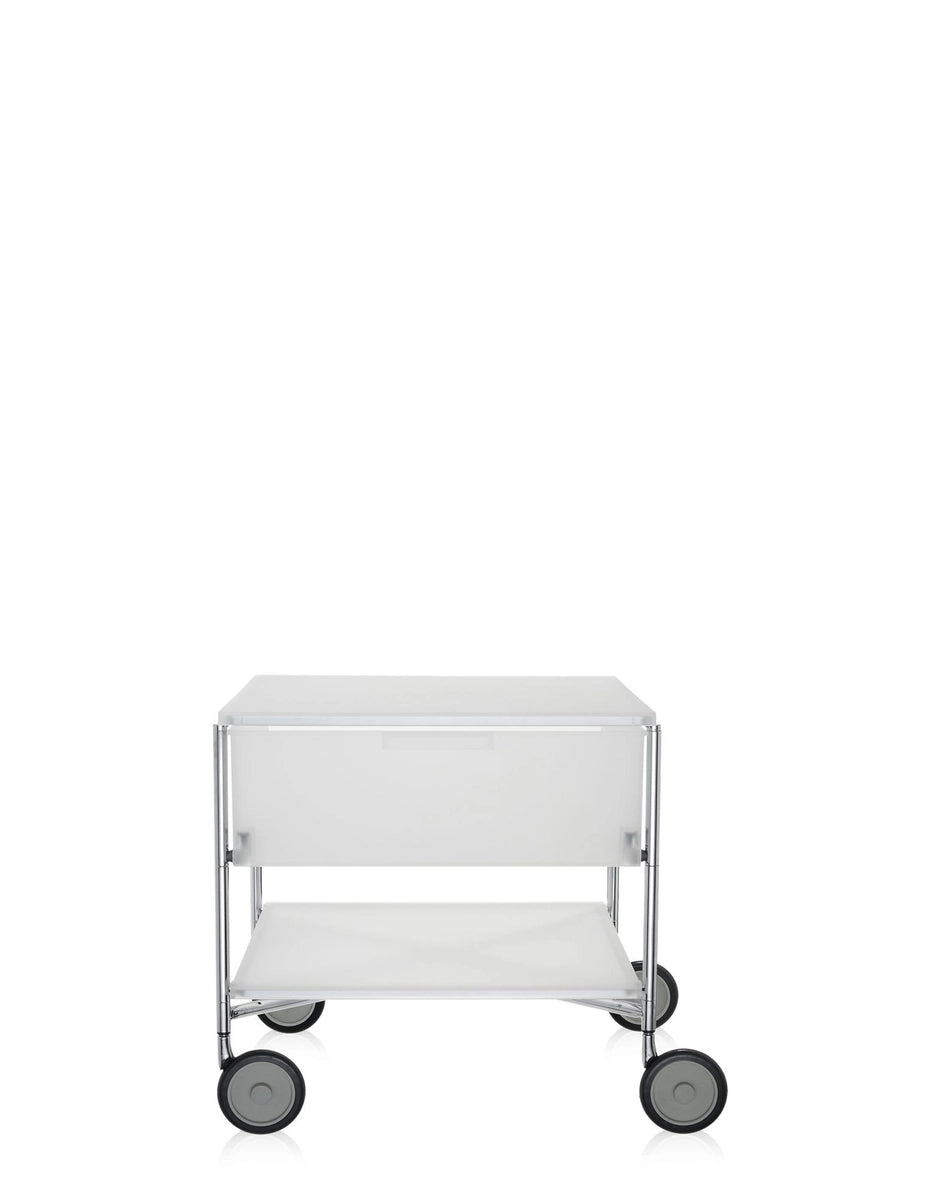 Kartell MOBIL Drawer Unit on castors Ice