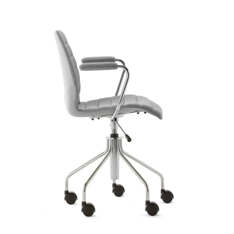 Kartell MAUI Soft Norma Armchair w Casters & Gas Lift