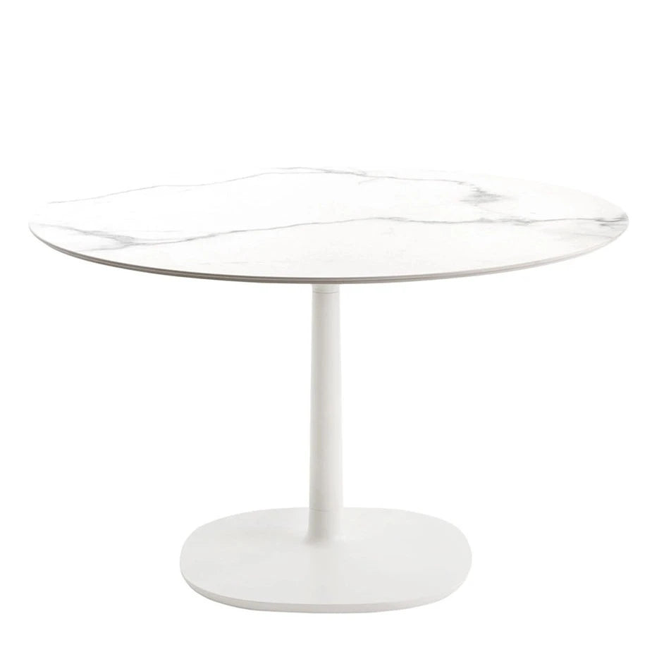 Kartell Multiplo Round Marble Table Outdoor