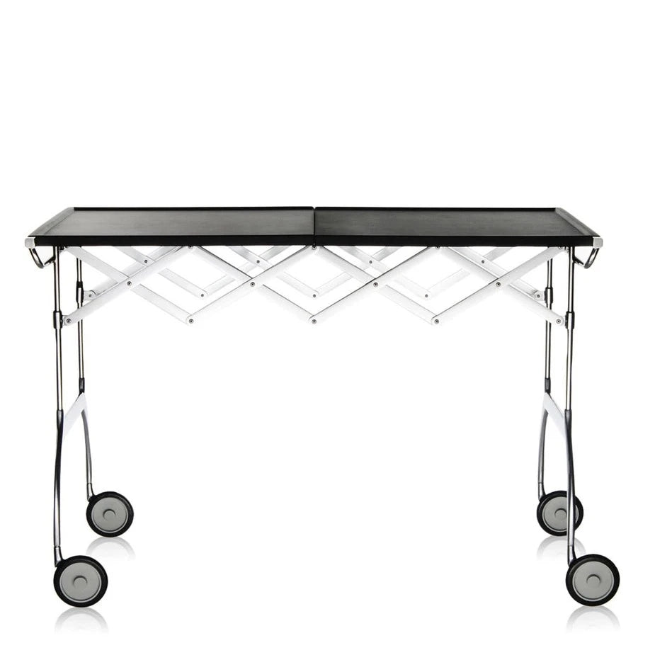 Kartell Battista Chrome Folding Trolley