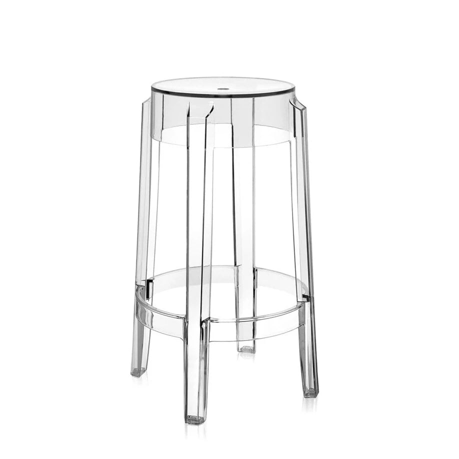 Kartell CHARLES GHOST Stool 65cm 2pcs