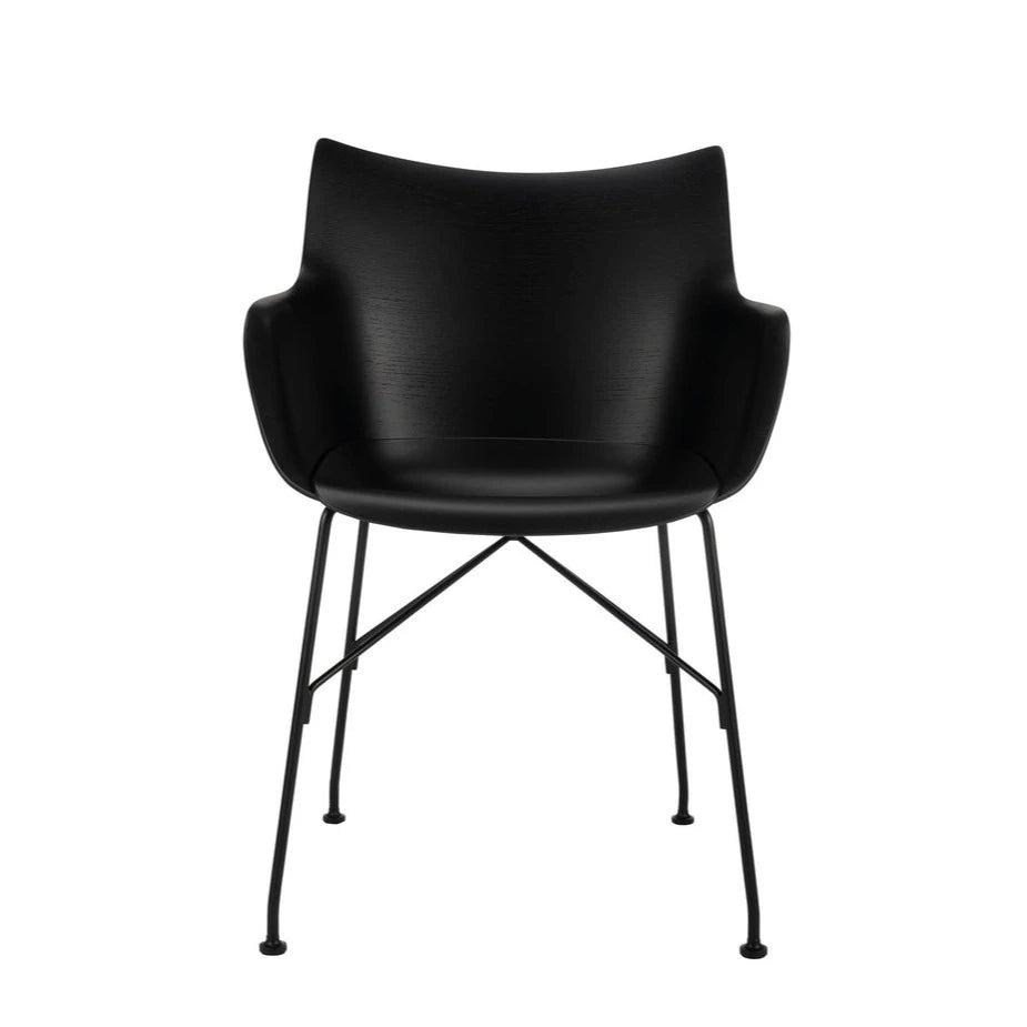 Kartell  Q/Wood Armchair by Philippe Starck