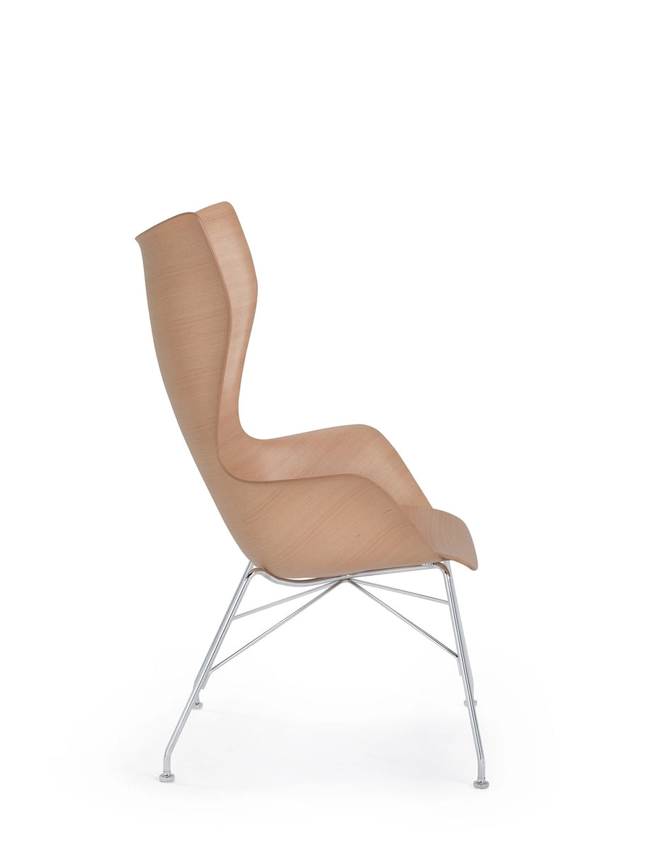 Kartell K/Wood Armchair by Philippe Starck