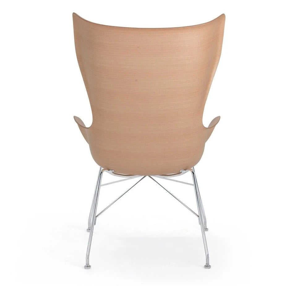 Kartell K/Wood Armchair by Philippe Starck