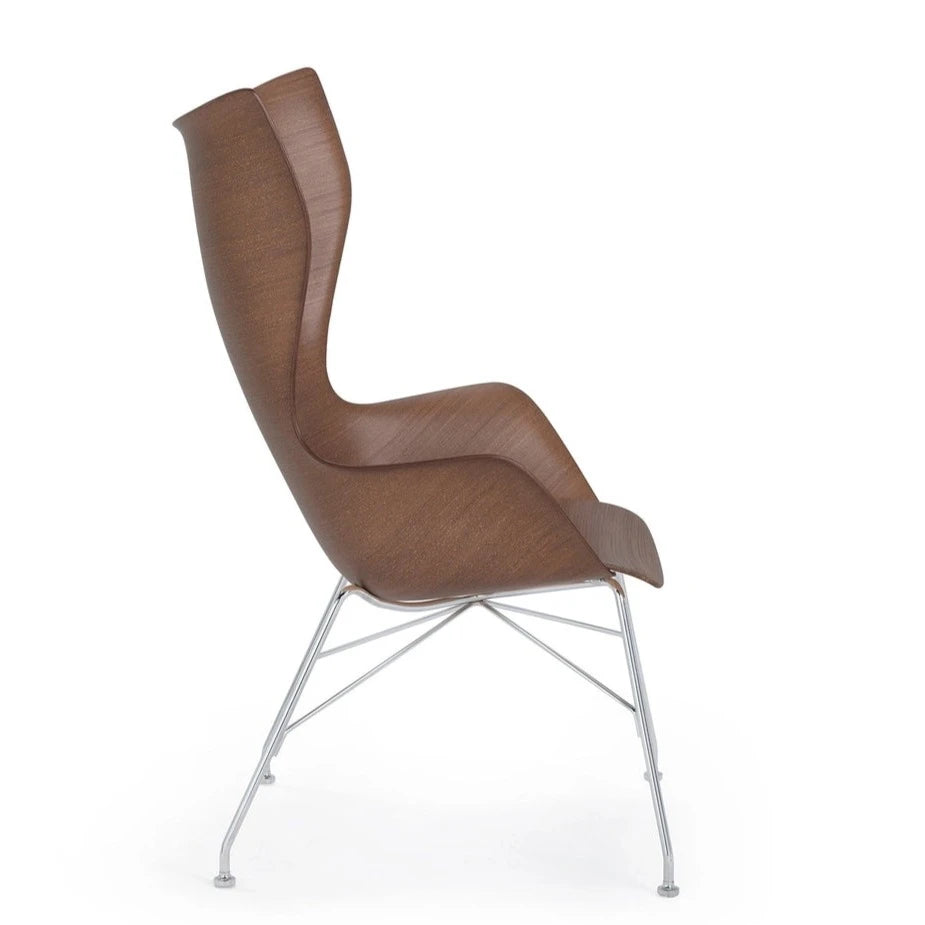 Kartell K/Wood Armchair by Philippe Starck