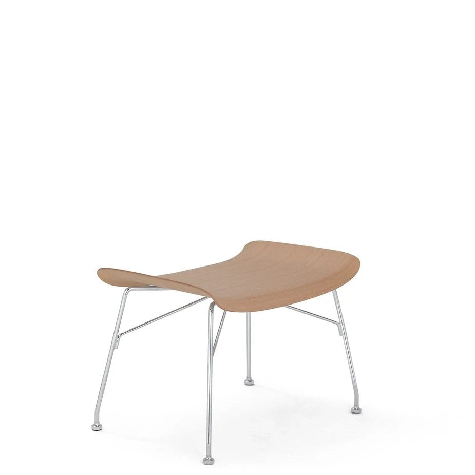 Kartell S/Wood Stool by Philippe Starck