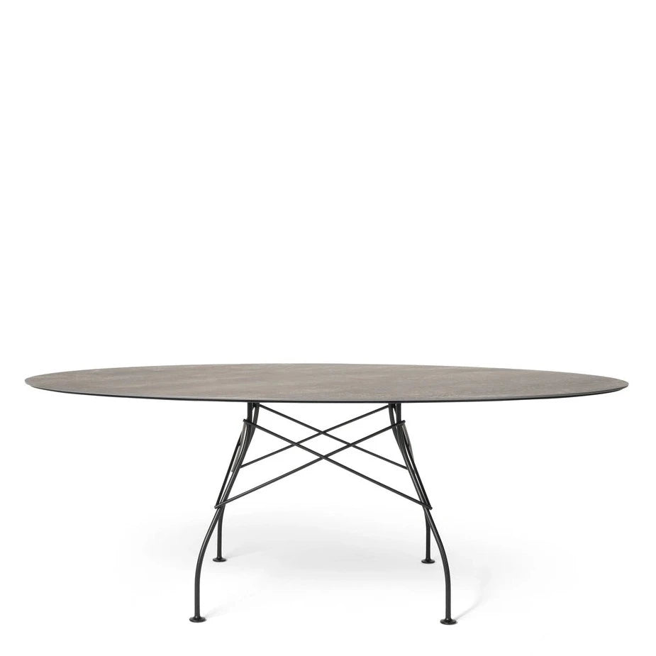 Kartell Glossy Oval Table Outdoor