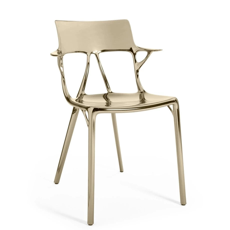 Kartell AI Chair Metallic 2pcs