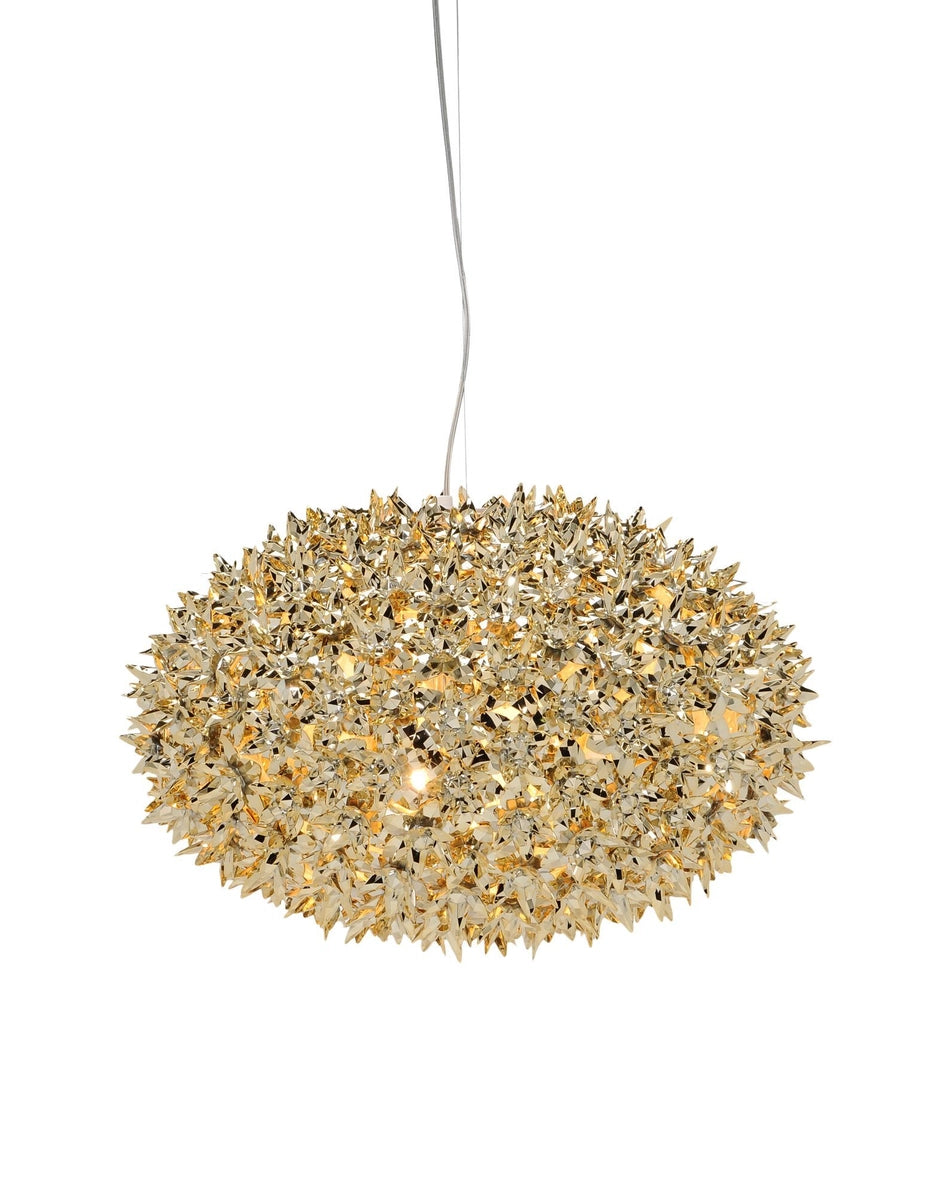 Kartell BLOOM Medium Suspension Light Metallic Finish