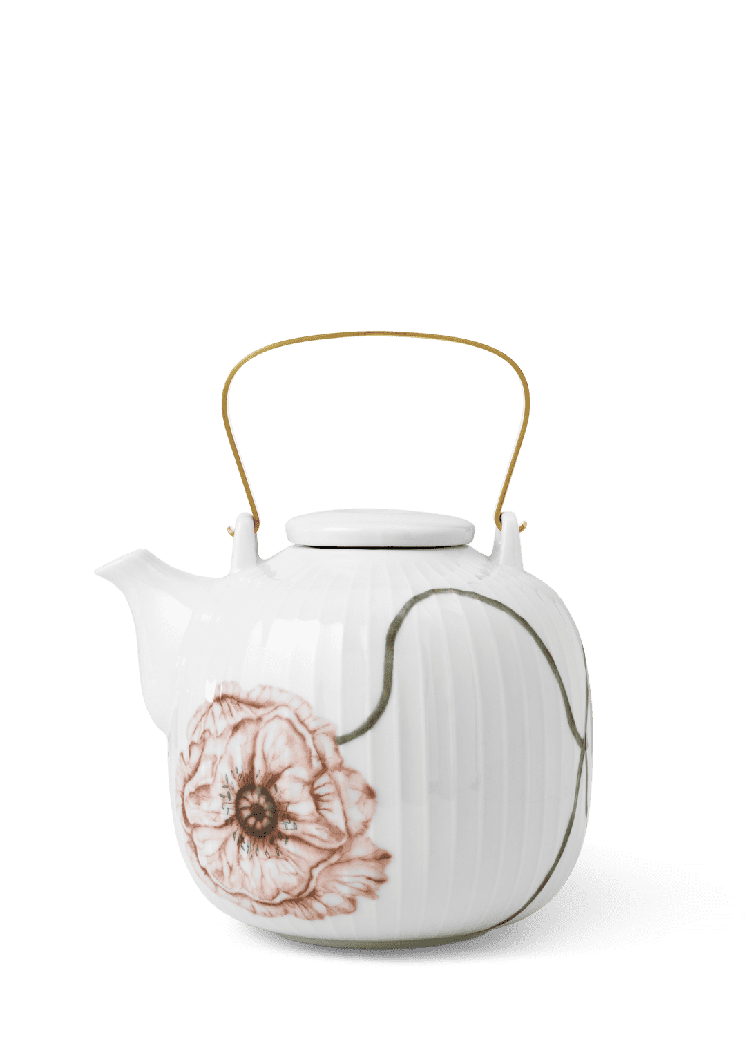 Kahler Hammershoi POPPY Porcelain Teapot 120cl