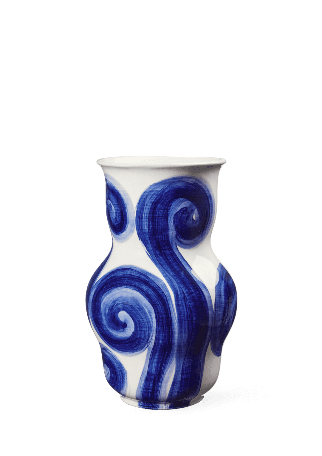 Kahler TULLE Blue Vase H 22cm