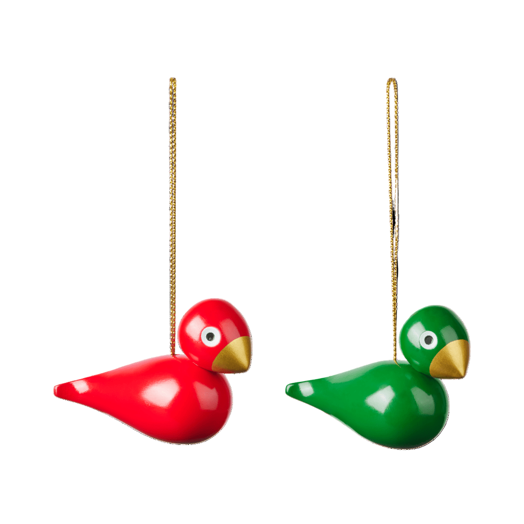 Kay Bojesen Christmas Hanging Birds 2pcs