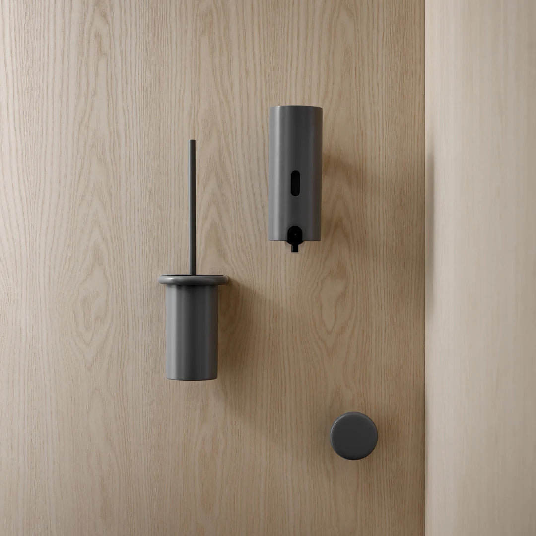 d line Coat Hook 8cm Grey