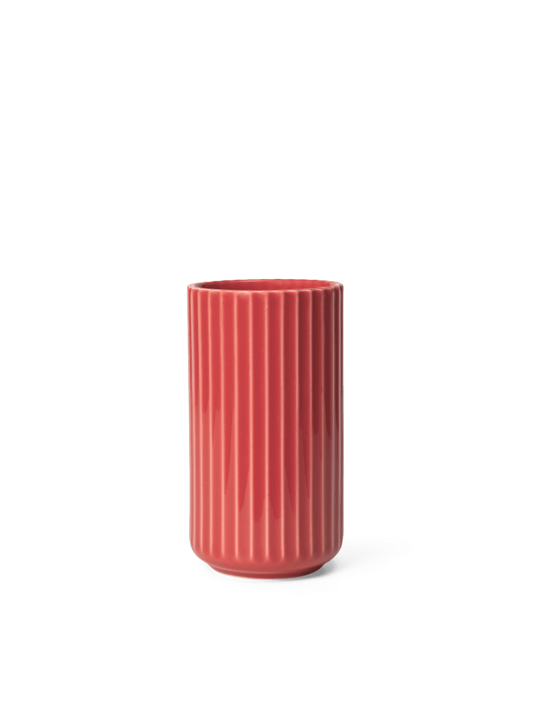 Lyngby Porcelaen Vase Red H15cm