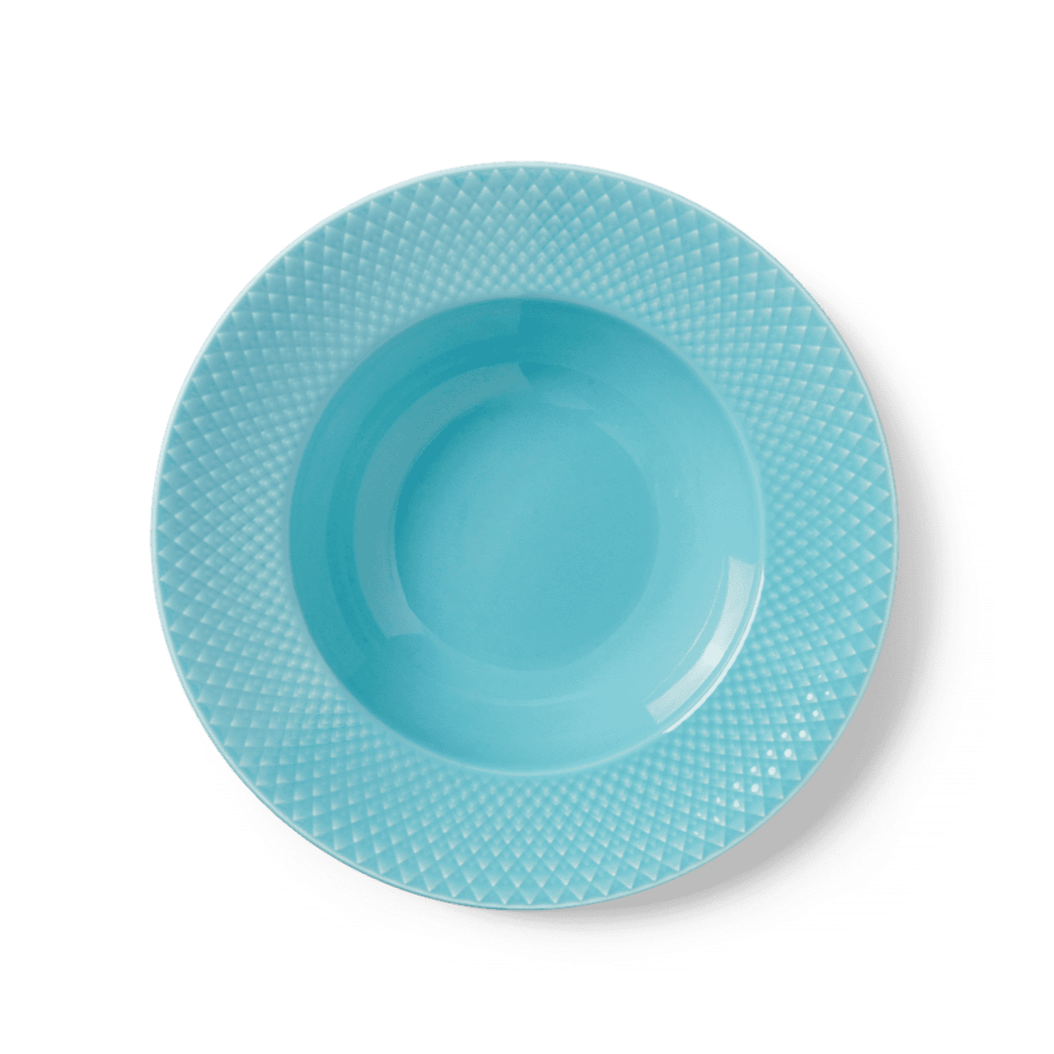 Lyngby Porcelaen RHOMBE Colour Pasta Bowl