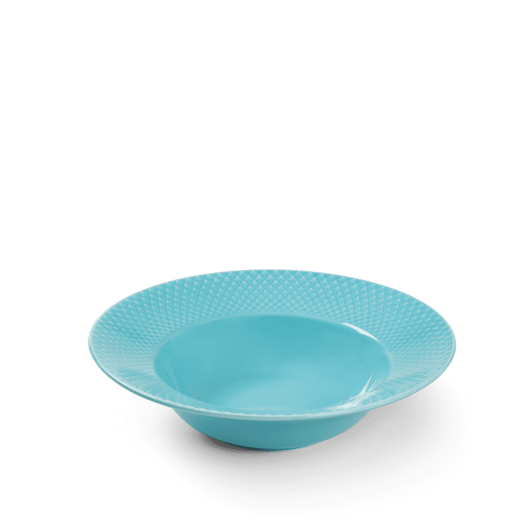 Lyngby Porcelaen RHOMBE Colour Pasta Bowl