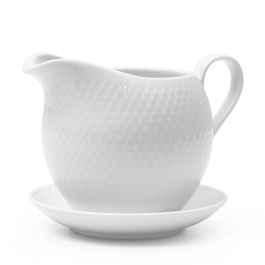 Lyngby Porcelaen RHOMBE Sauce Boat 67cl