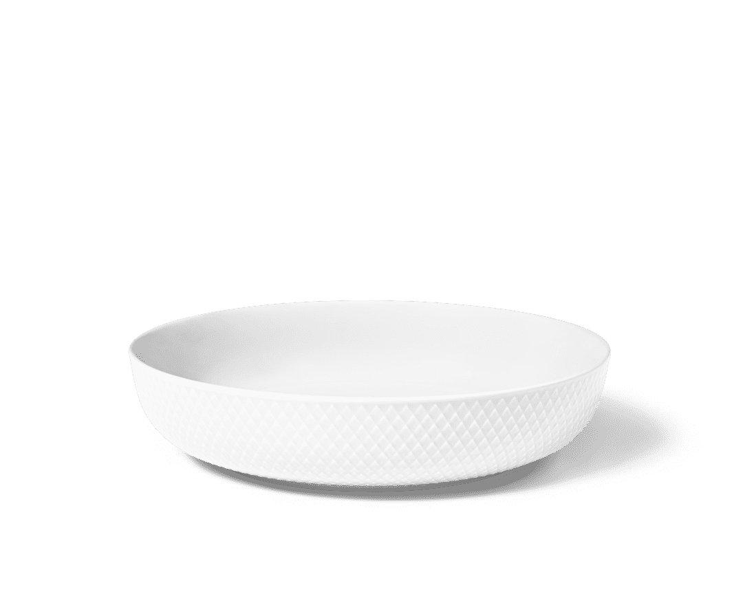 Lyngby Porcelaen RHOMBE Serving Bowl 28cm