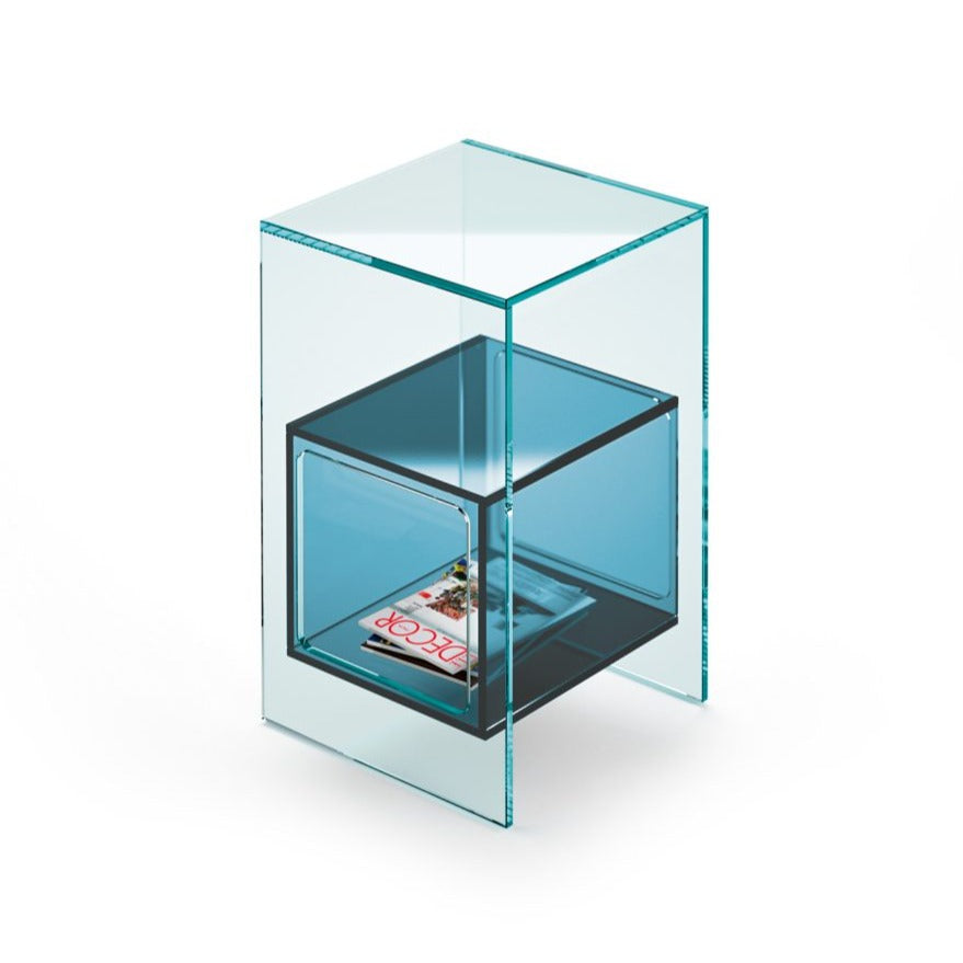 Fiam Magique Side Table w Compartment