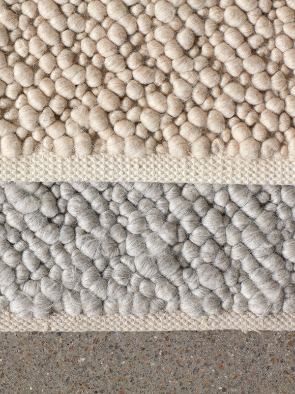 Audo GRAVEL Wool Cotton Rug