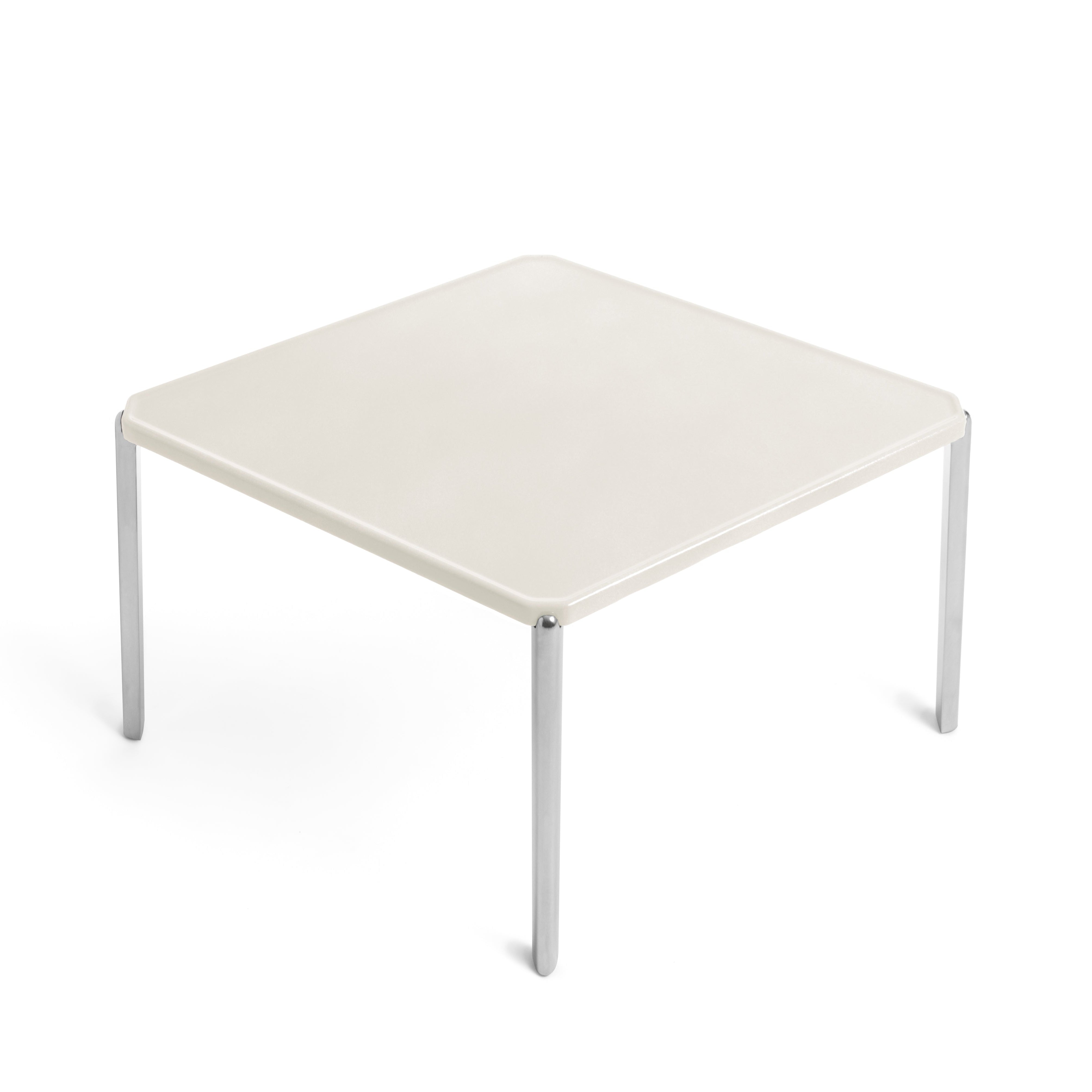 Magis Tambour Diamond Side Table Polished Aluminium