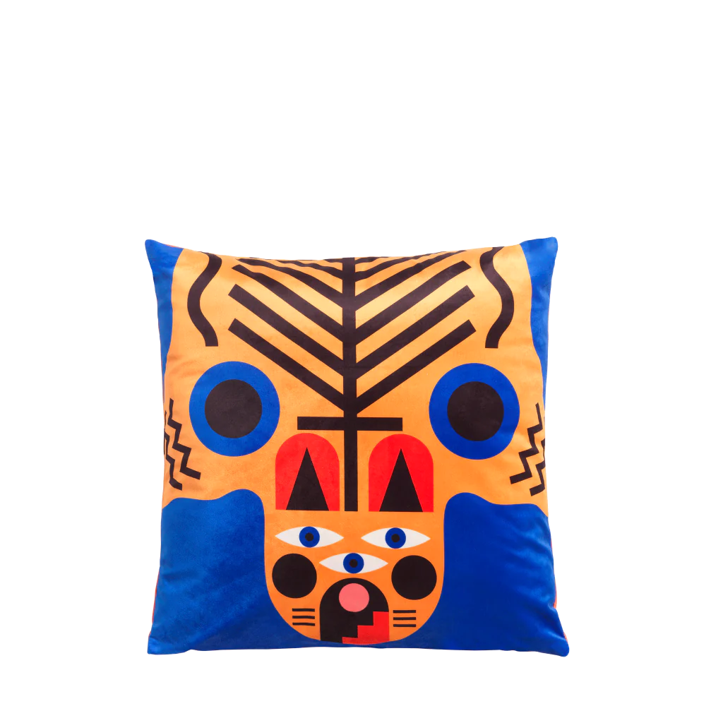 Qeeboo Oggian Italian Tiger Cushion