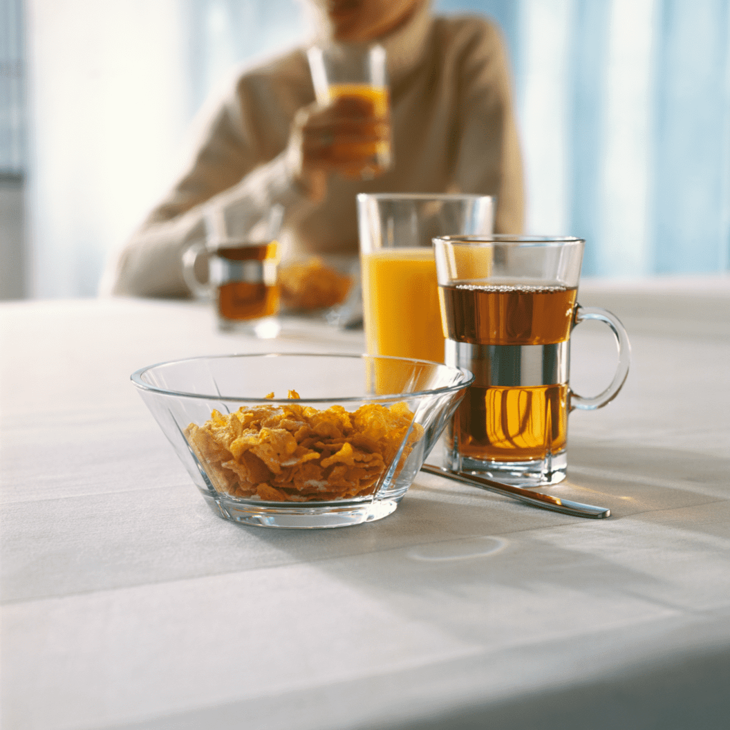 Rosendahl GC Glass Mug and Bowl Set for 2