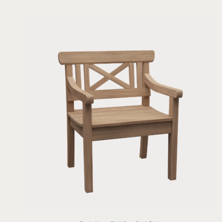 Fritz Hansen Skagerak DRACHMANN Teak Armchair