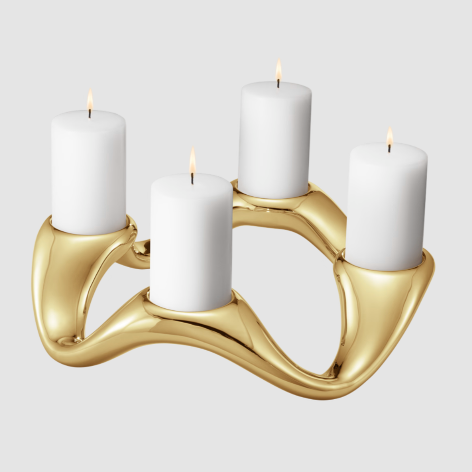 Georg Jensen COBRA Round Candle Holder