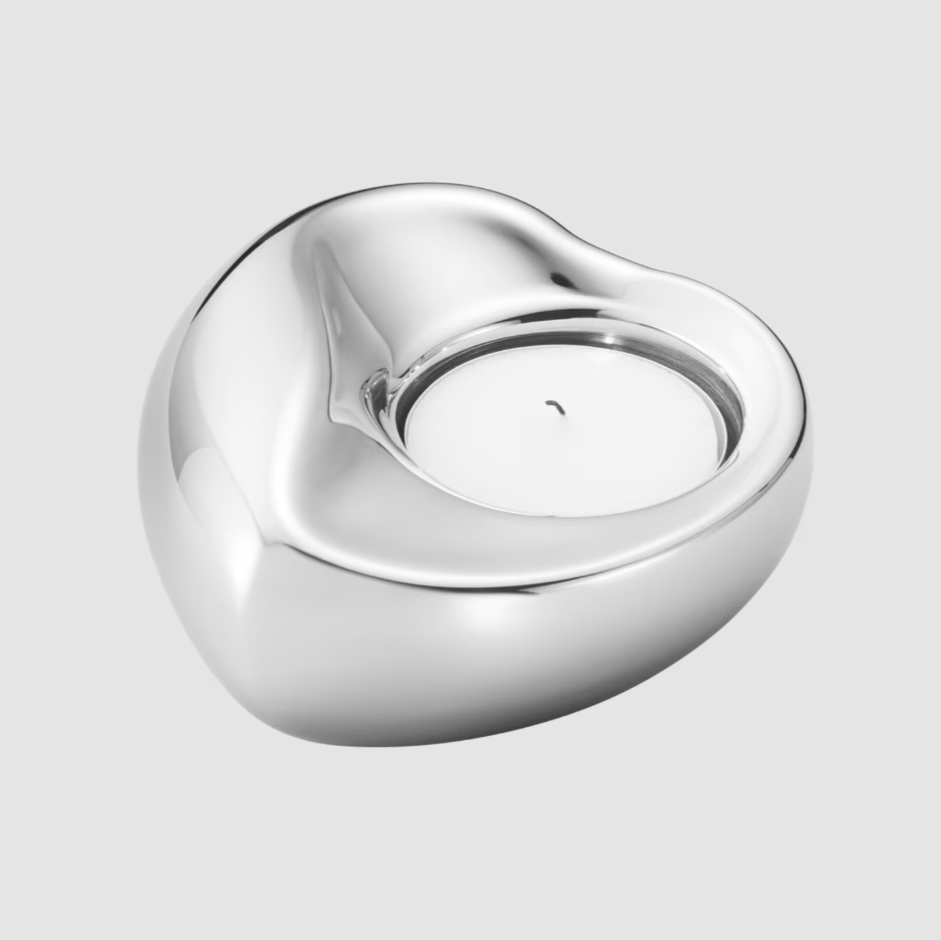 Georg Jensen HEART Tealight Candleholder