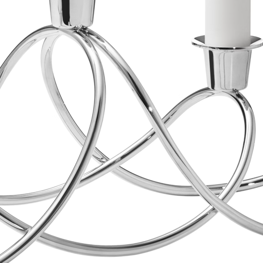 Georg Jensen HARMONY Candleholder Stainless Steel