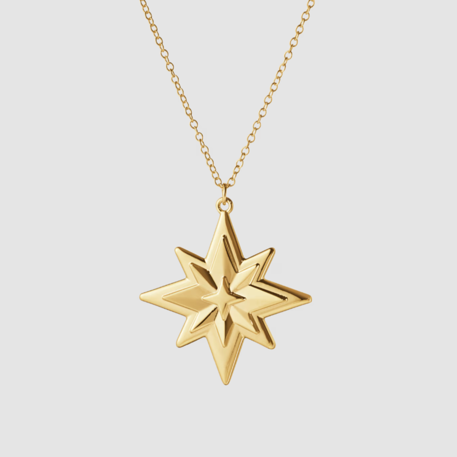 Georg Jensen Christmas Star Gold 2024