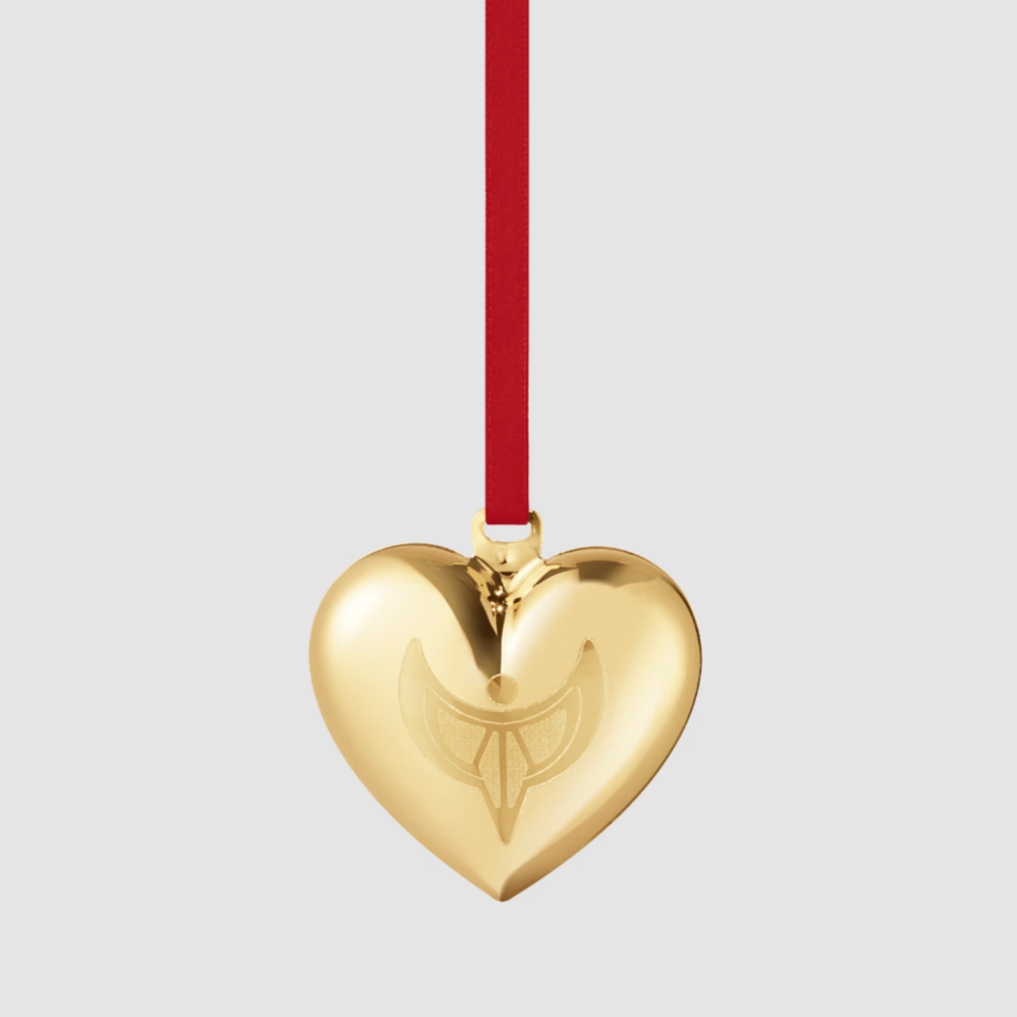 Georg Jensen Christmas Heart Gold 2024