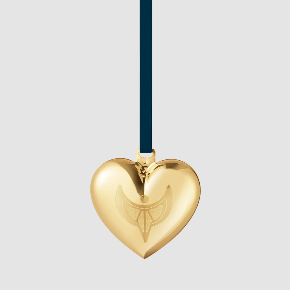 Georg Jensen Christmas Heart Gold 2024