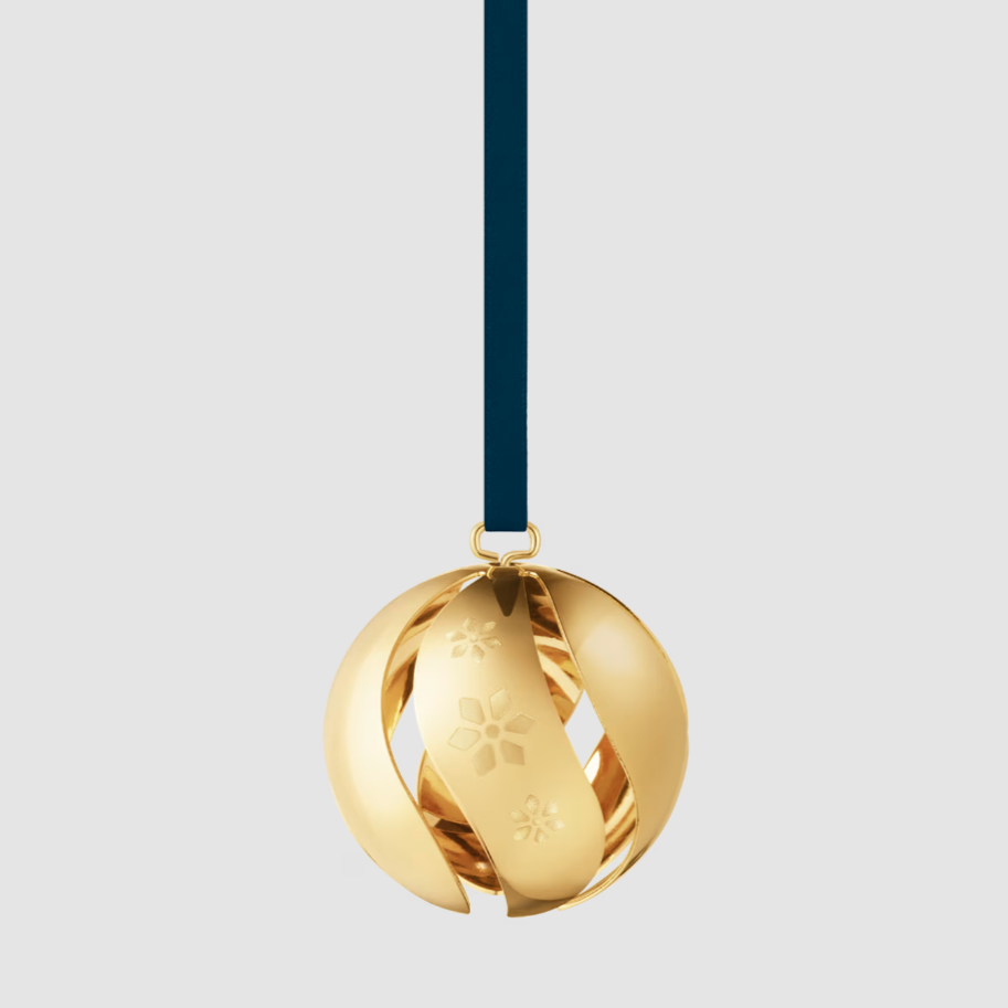 Georg Jensen Christmas Bauble Gold 2024